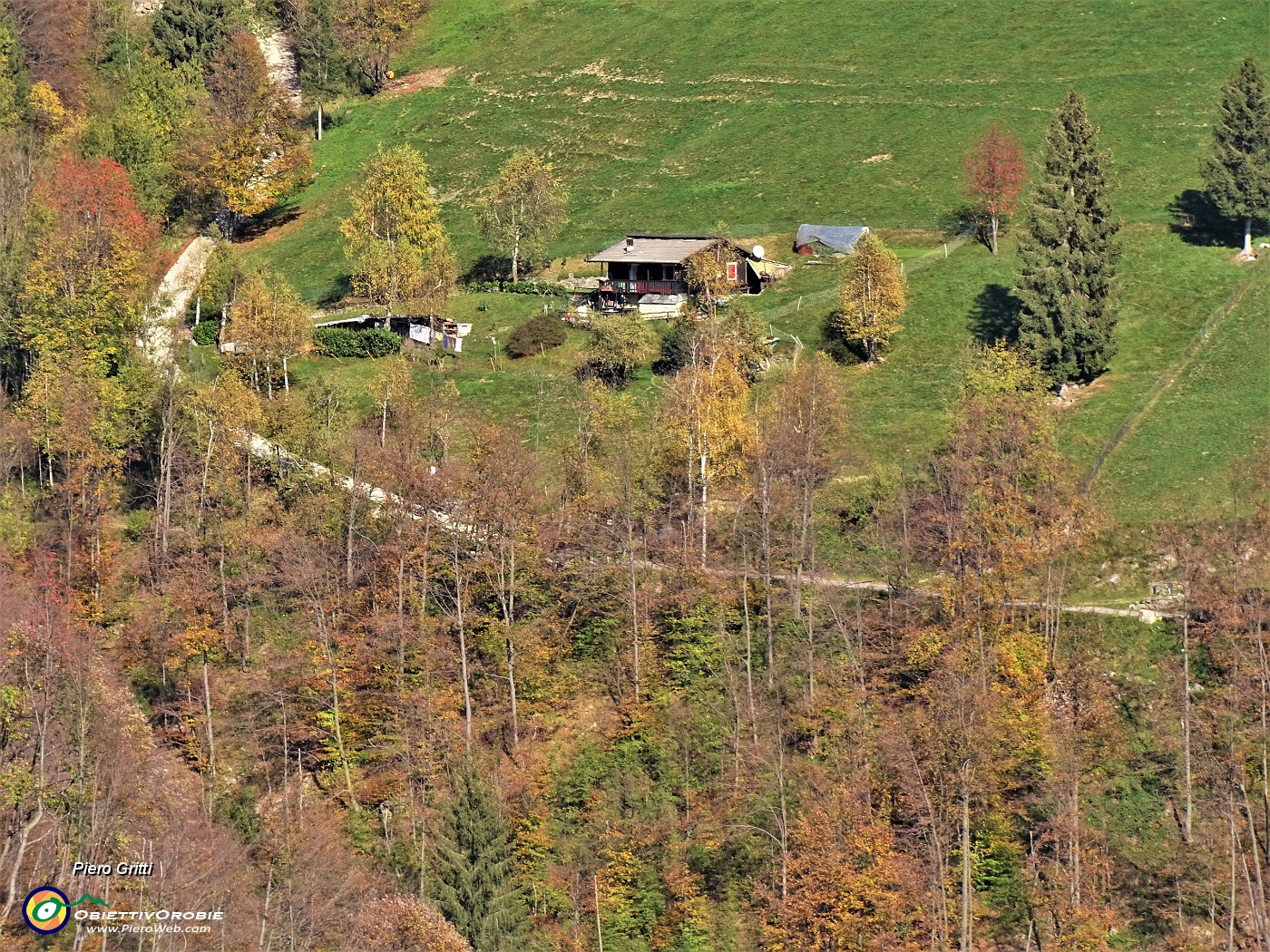 67 Splendidi colori autunnali sull'inizio del percorso fatto (via Era).JPG